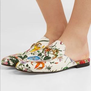 SOLD Gucci Princetown floral